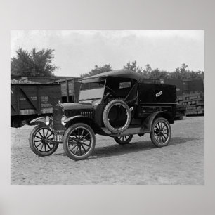Poster Modèle T Pickup Truck, 1925. Photo vintage