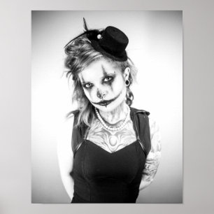 Poster Modèle tatoué - Ashley Lynn