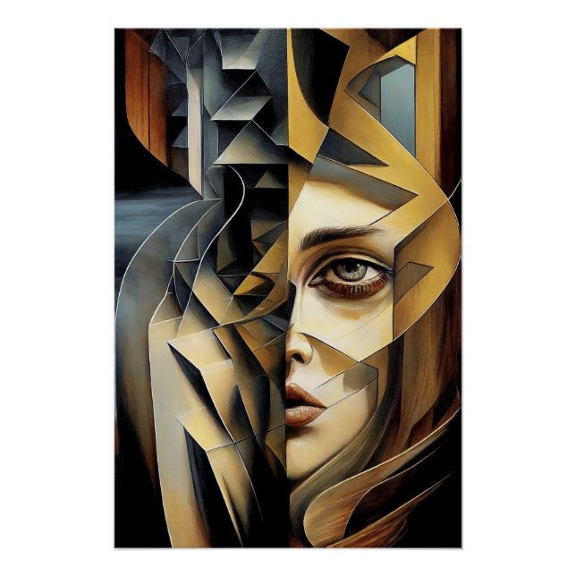 Poster Modern Abstractions (Devant)