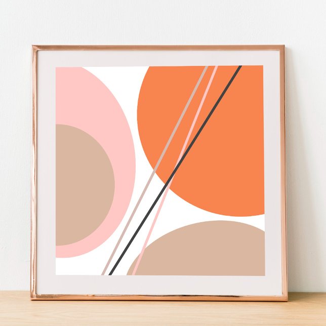 Poster Moderne Abstrait Geo Pastel Orange Rose Beige (https://www.freepik.com/free-photo/doodle-elements-picture-frame_15477672.htm)