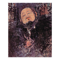 Modigliani - Portrait de Diego Rivera