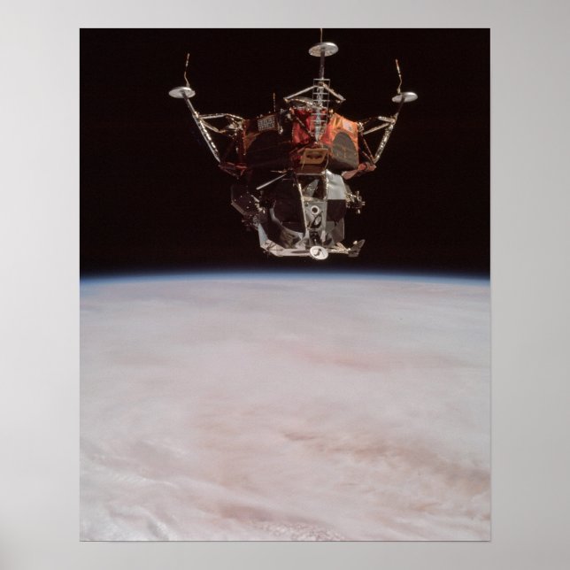 Poster Module lunaire Apollo 9 "Spider" (Devant)