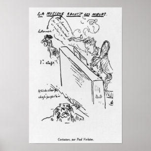 Poster Moeurs adoucit de les de Musique de La