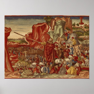 Poster Moïse quittant la mer Rouge