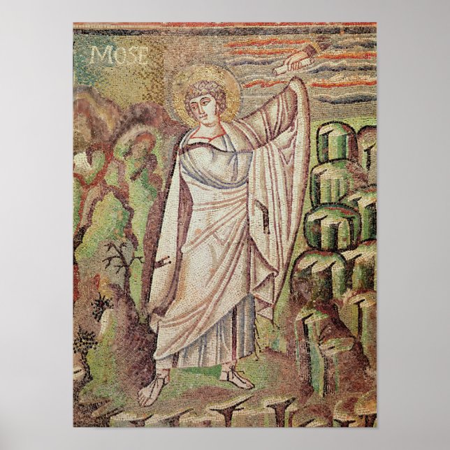 Poster Moïse sur le mont Sinaï (Devant)