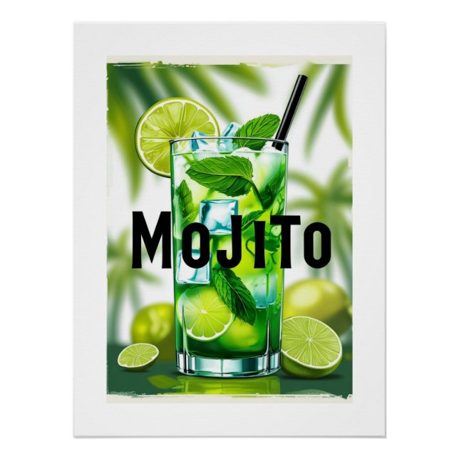 Poster Mojito (Devant)