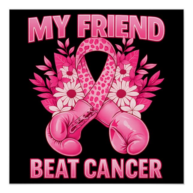Poster Mon ami a vaincu le cancer (Devant)