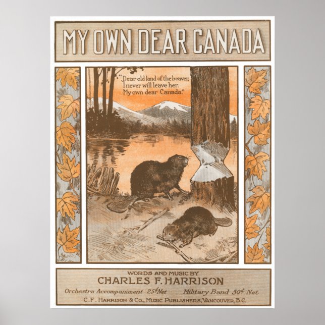 Poster Mon propre Cher Canada (Devant)