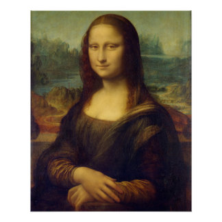 Poster Mona Lisa By Leonardo Da Vinci