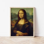 Poster Mona Lisa | Léonard de Vinci<br><div class="desc">Mona Lisa (1503-1506) de l'artiste de la Renaissance italienne Leonardo da Vinci. L'oeuvre originale est l'huile sur panneau de bois de peuplier. Ce célèbre tableau est considéré comme un portrait de Lisa Gherardini, et a été acclamé comme "la plus connue, la plus visitée, la plus écrite sur, la plus chantée,...</div>