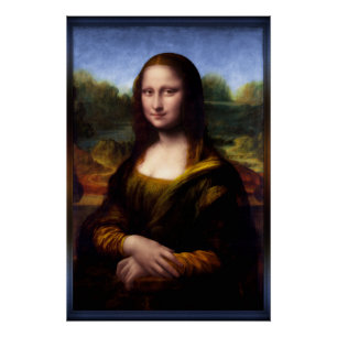 Poster Mona Lisa (Portrait de Lisa Gherardini)