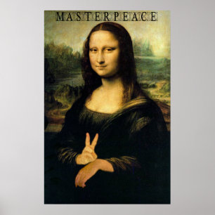Poster Mona Lisa - un MasterPeace