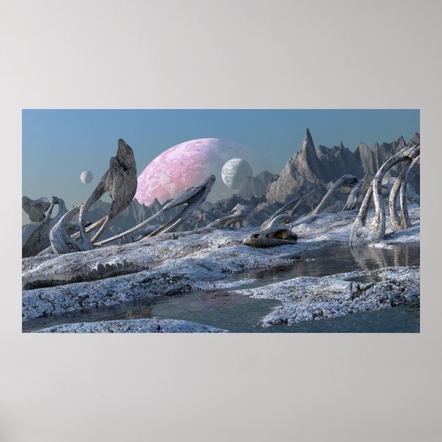 Poster Monde froid (Devant)