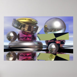 Poster Mondes se reflétants