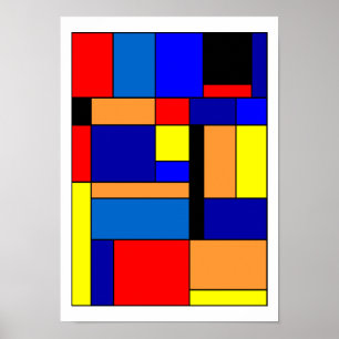 Poster Mondrian #2