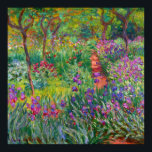 Poster Monet "Le jardin d'Iris à Giverny"<br><div class="desc">Monet fut un fondateur de la peinture impressionniste française, dont "Le jardin d'Iris à Giverny" (peint entre 1899 et 1900) est un bel exemple. C’est une célébration de la couleur, de la lumière et du mouvement. Lorsque Monet a acheté le domaine de Giverny, il a redessiné le jardin fleuri déjà...</div>