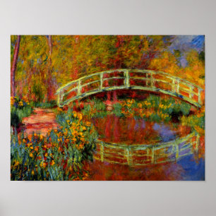 Poster Monet - Le pont japonais