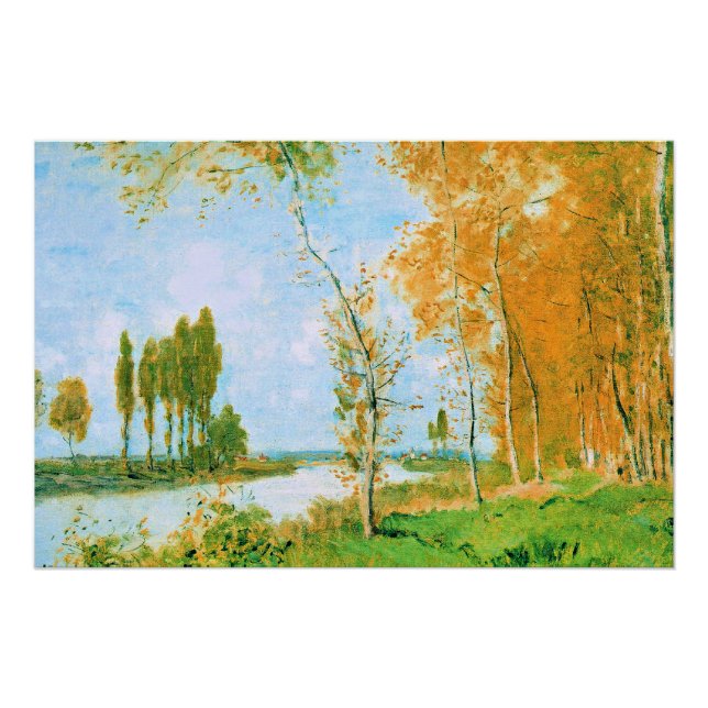 Poster Monet - Le Printemps à Argenteuil, (Devant)