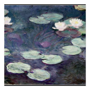 Poster Monet - Lys d'eau 1897-1899,