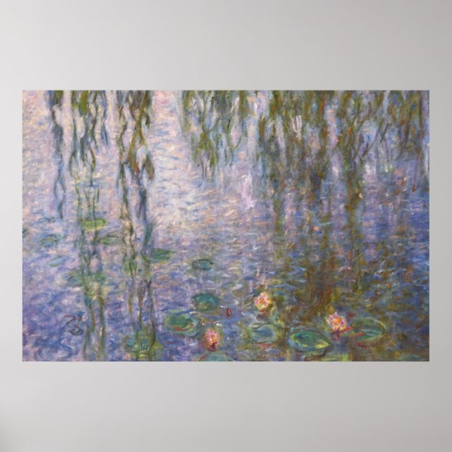 Poster Monet Water Lilies (Devant)