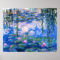 Poster Monet Water Lilies