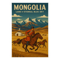 Mongolie - Terre du ciel bleu éternel
