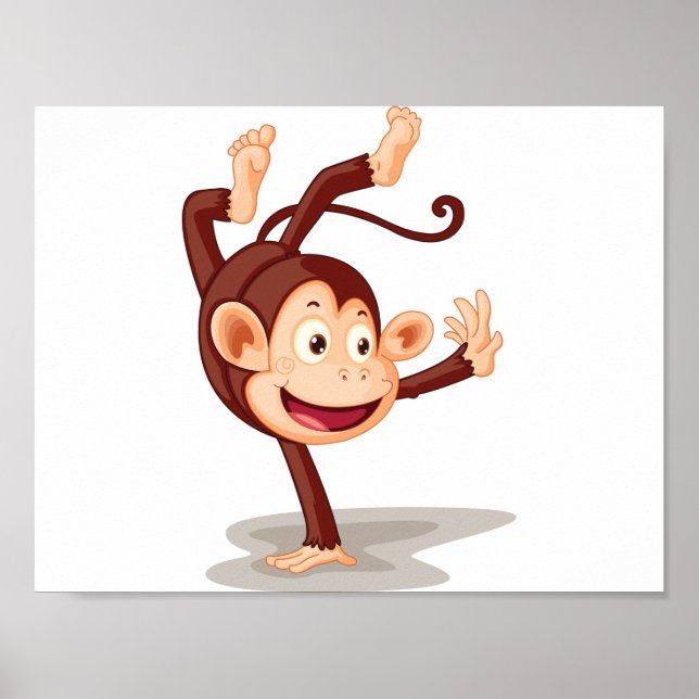 Poster Monkey On One Hin (Devant)