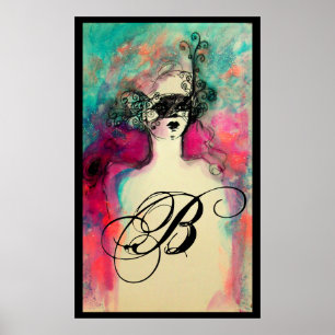 POSTER MONOGRAMME CHARM