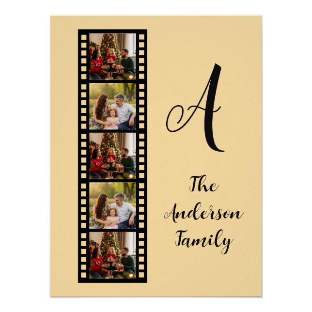 Poster Monogramme familial  (Devant)