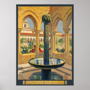 Poster Monreale Palerme