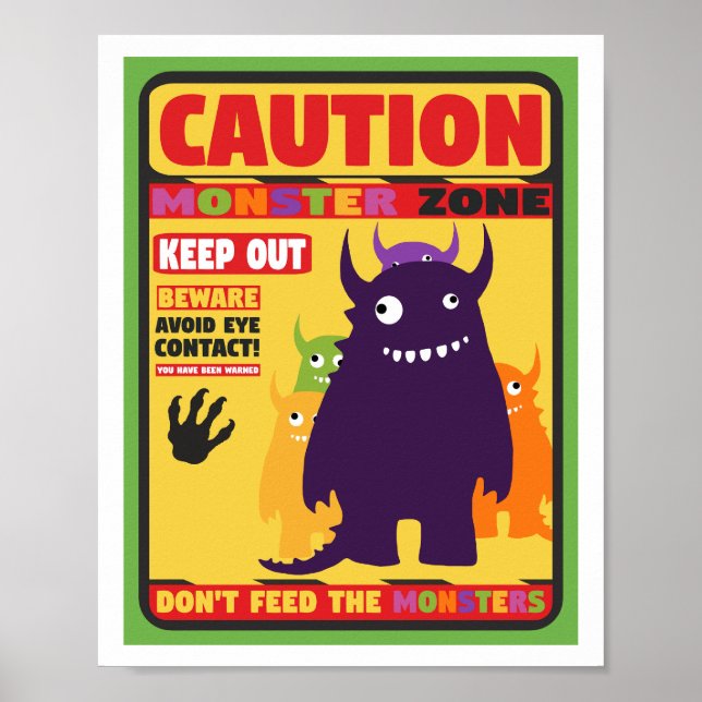 Poster Monster (Devant)