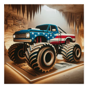 POSTER MONSTER TRUCK