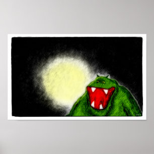 Poster Monstre de nuit