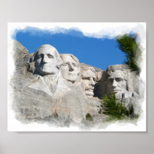 Poster Mont Rushmore