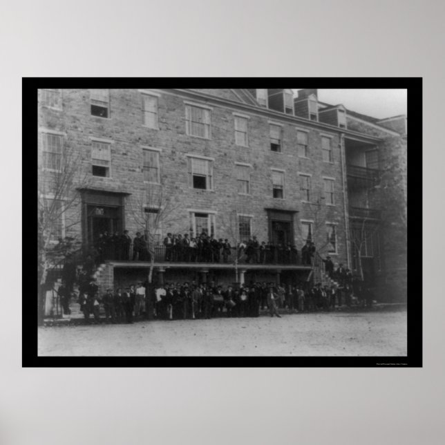 Poster Mont St. Mary's à Emmitsburg, MD 1863 (Devant)