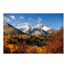 Mont Timpanogos à Autumn Utah