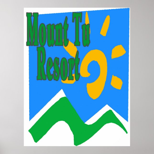 Poster Mont Tu Resort (Devant)