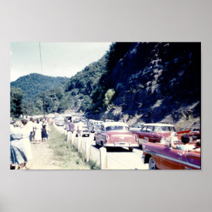 Poster Montagnes de Caroline du Nord