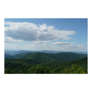 Poster Montagnes des Appalaches I Shenandoah