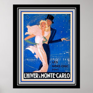Poster Monte Carlo Deco