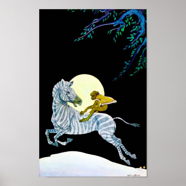 Poster Montée au clair de lune (Devant)