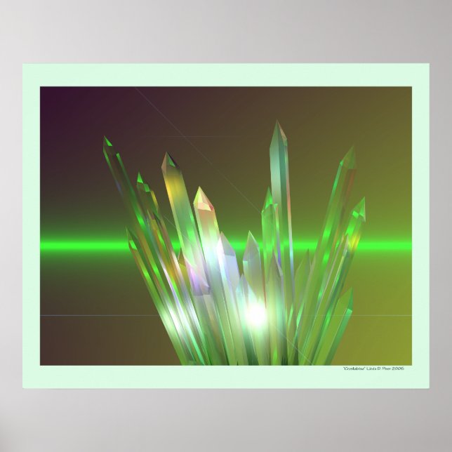 Poster Montée de cristal (Devant)