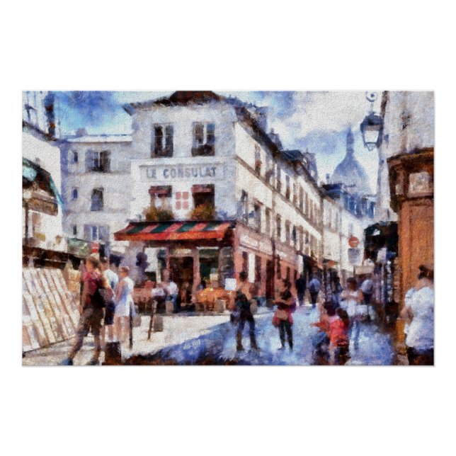 Poster Montmartre (Devant)