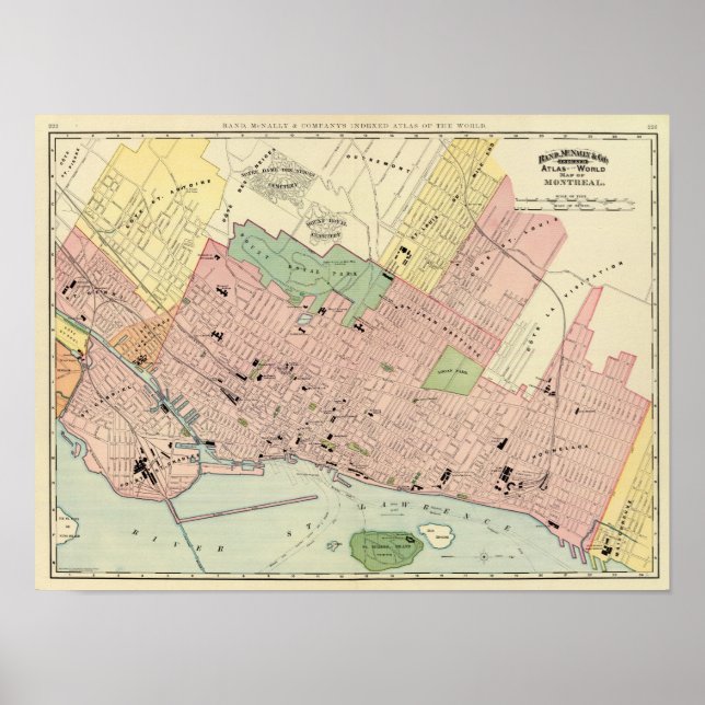 Poster Montréal (Devant)