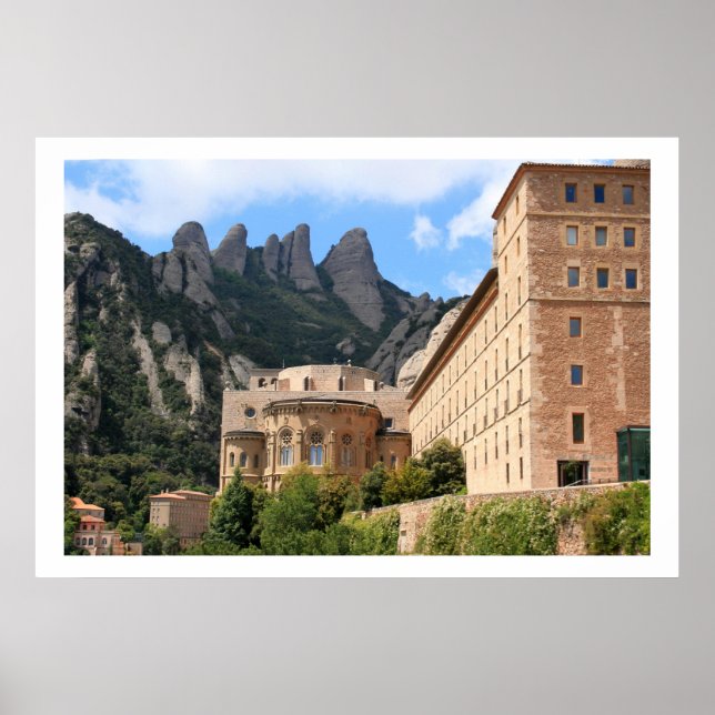 Poster Montserrat Abbey (Devant)