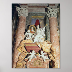 Poster Monument à Maria Clementina Sobieska 1739