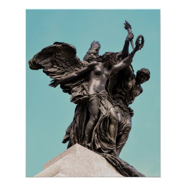 Poster Monument commémoratif de guerre du Canada Paix et  (Devant)