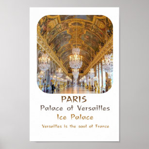 Poster monument de Paris : Versailles