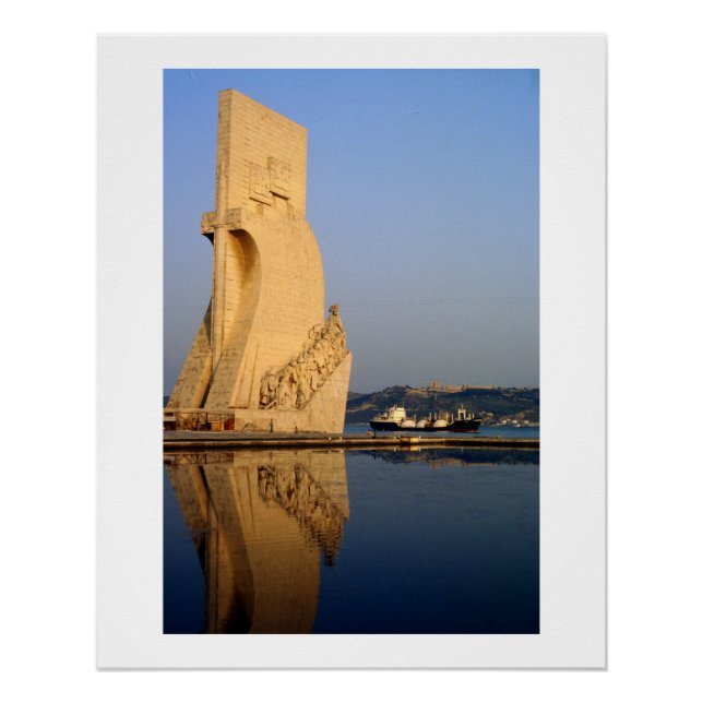 Poster Monument des découvertes du Portugal, Tage (Devant)