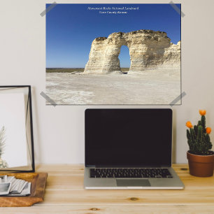 Poster Monument Rocks National Landmark